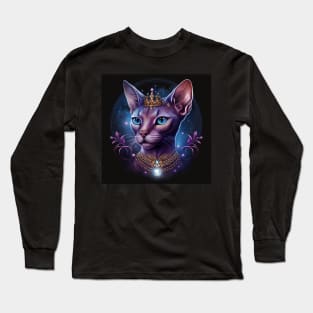 Royal Abyssinian Cat Long Sleeve T-Shirt